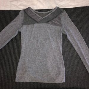 Lululemon just breathe long sleeve gray top!